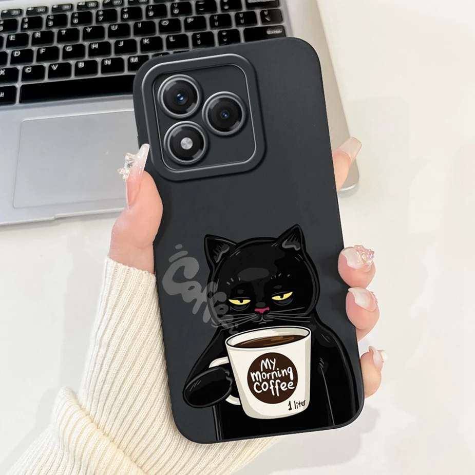Custodia Per Honor 400 Lite 5G – Motivo Leopardo, Antiurto Da 6,6 Piedi, Silicone Morbido Con Bordi Rialzati