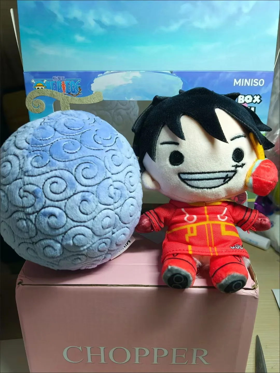 Em estoque uma peça série clássica luffy personagem caixa cega oficialmente licenciado anime figura boneca colecionável presente conjunto para fãs