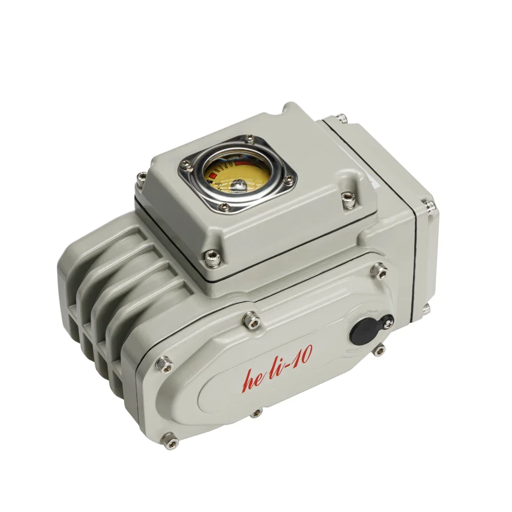 

Compact and optimized design HELI brand electric actuators for part-turn with 90 degree rotary