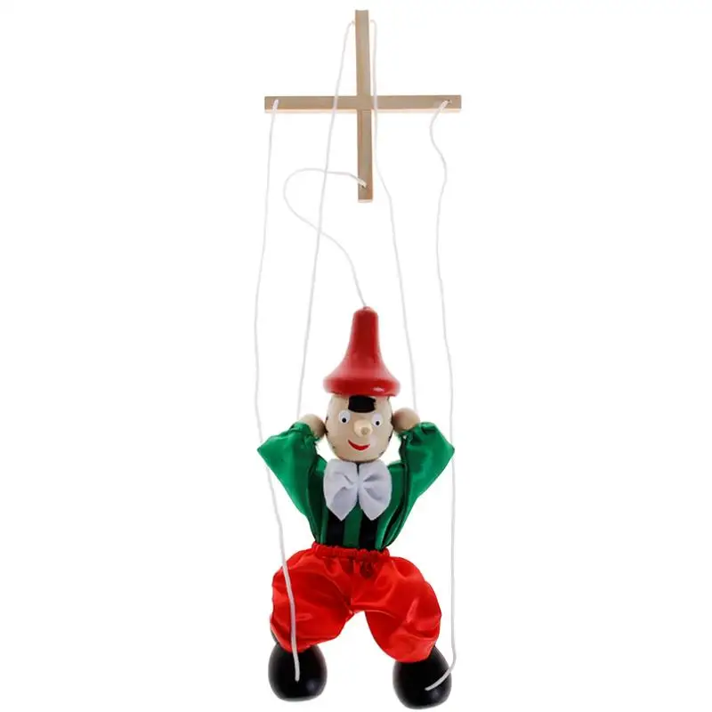 マリオネット人形プルストリング人形置物人形インタラクティブ人形劇フィギュア人形ごっこ遊び劇場誕生日ホリデー