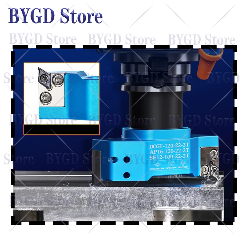Verstellbarer Schneidkopf SEKT SEHT KM12 BAP BAP400R APMT APMT1604 DCGT Aluminium-Schneidkopf für FMB FMB22 FMB27 Werkzeughalter – Detail 5