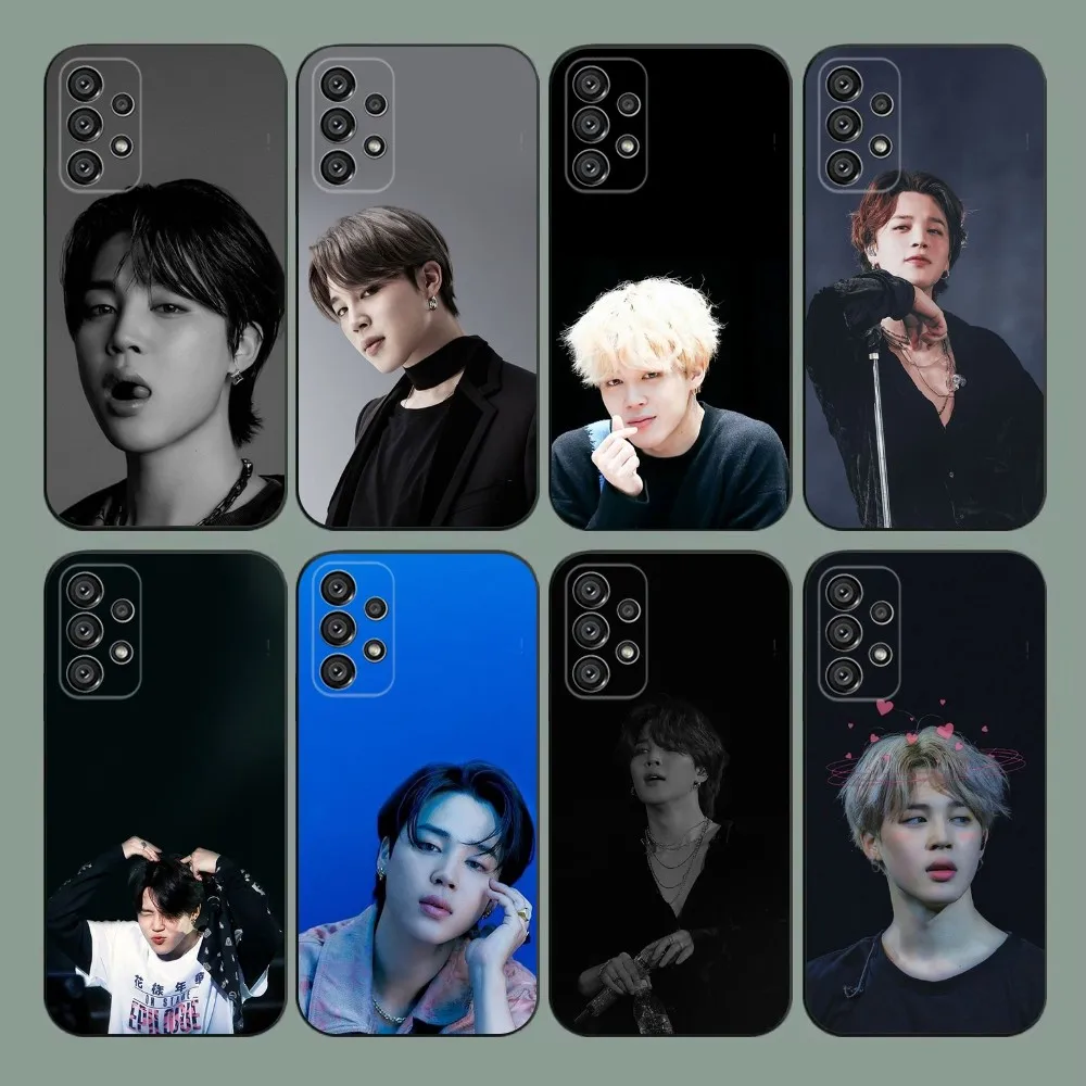 Park Ji-Min K-Kpop B-T-S Phone Case For Samsung Galaxy A20,A21s,A22,A31,A32,A52,A53,A72,73,A80,A91 Soft Black Cover