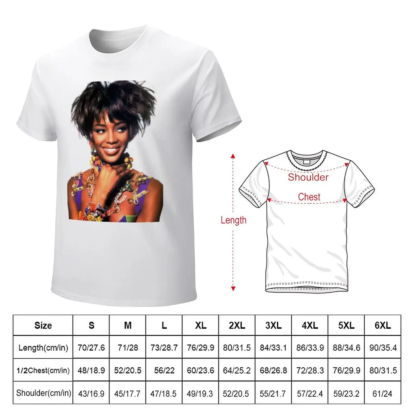 Naomi Campbell : Pop! III T-Shirt cute clothes sublime plus sizes Men's t shirts