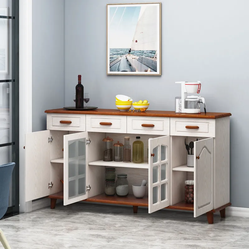 

Nordic Modern Minimalist Sideboard Home Multifunctional Stylish Storage Cupboard Eenvoudig En Duurzaam Dining Room Furniture