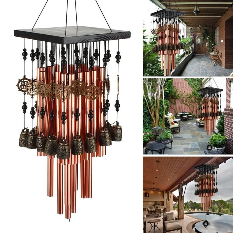 Wind Chimes Outdoor Clearance, Patio Garden Decor, 2024 Housewarming Gift Patio Pendant