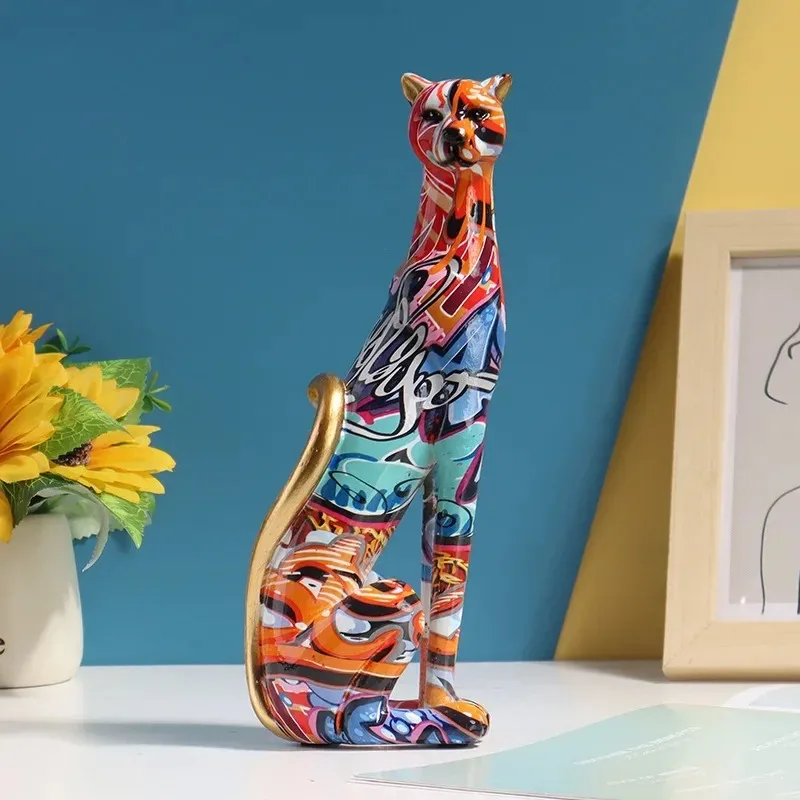 

Новый дизайн: красочная водная печать, украшения из смолы с леопардовым принтом, домашние рабочие столы, оконные украшения, подарочные украшения.