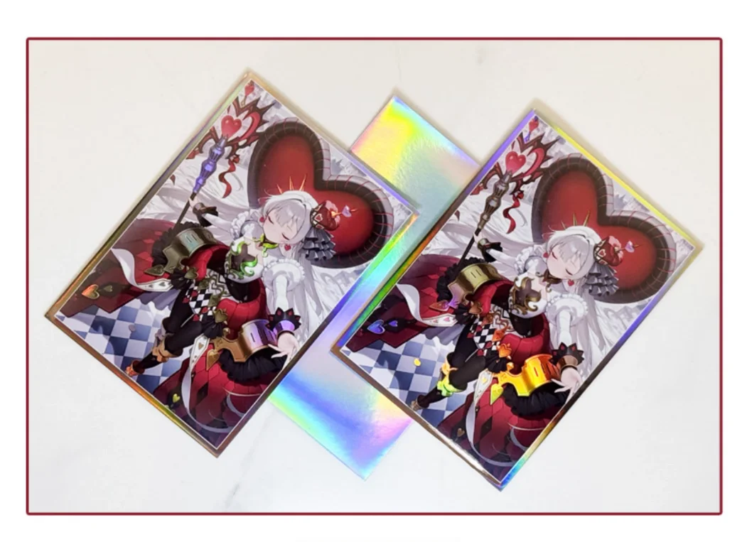 60PCS Original Yugioh Maliss Q Hearts Crypter Card Sleeves Yu-Gi-Oh! TCG  OCG Trading Cards Shine Flash Protector Case - AliExpress 26