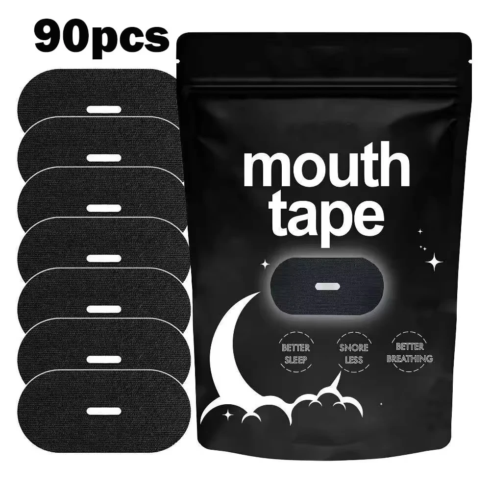 30/60/90 stuks ademende mondtape anti-snurk slaapstrips plakband slaapaccessoires voor het verbeteren van de slaap