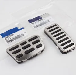 Genuine For  Hyundai Kona Aluminum Accelerator Brake Pedals 32730-2H100 32825-2P000