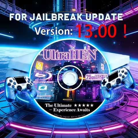 For PS4 FW 13.00 New Syste JB Disc Tool Mod Game Console Accessories Latest Version PS4 Jailbreak Disc - 1 Click Boot All-in-One
