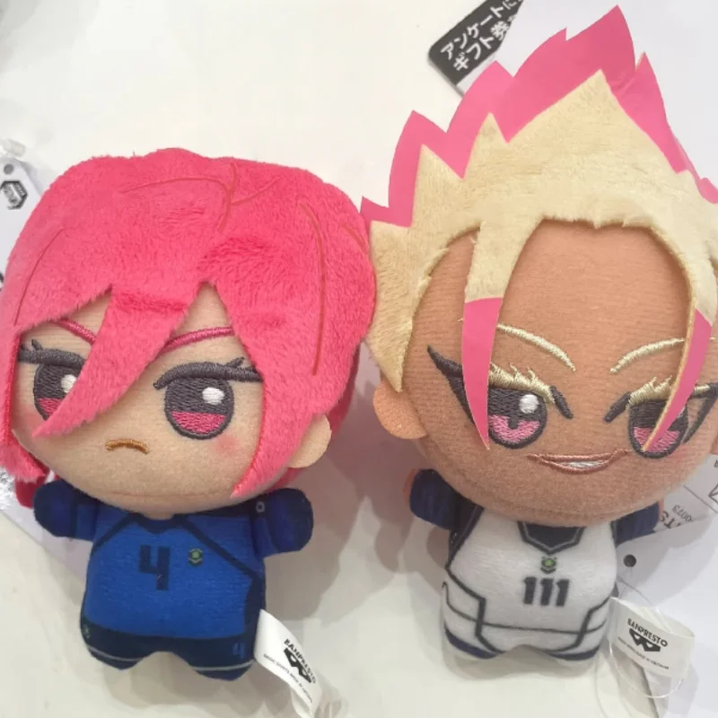 오리지널 애니메이션 블루 락 Vol.7 히오리 유 이사기 요이치 코스프레 플러시 인형 플러피 마우멧 펜던트 퍼펫 키체인 키링 선물