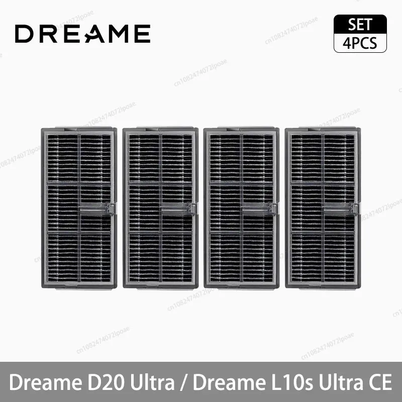 Dreame D20 Ultra / L10s Ultra CE Robotstofzuiger Accessoires Hoofdzijborstel Mop Doek Hepa Filter Stofzak Reserveonderdelen