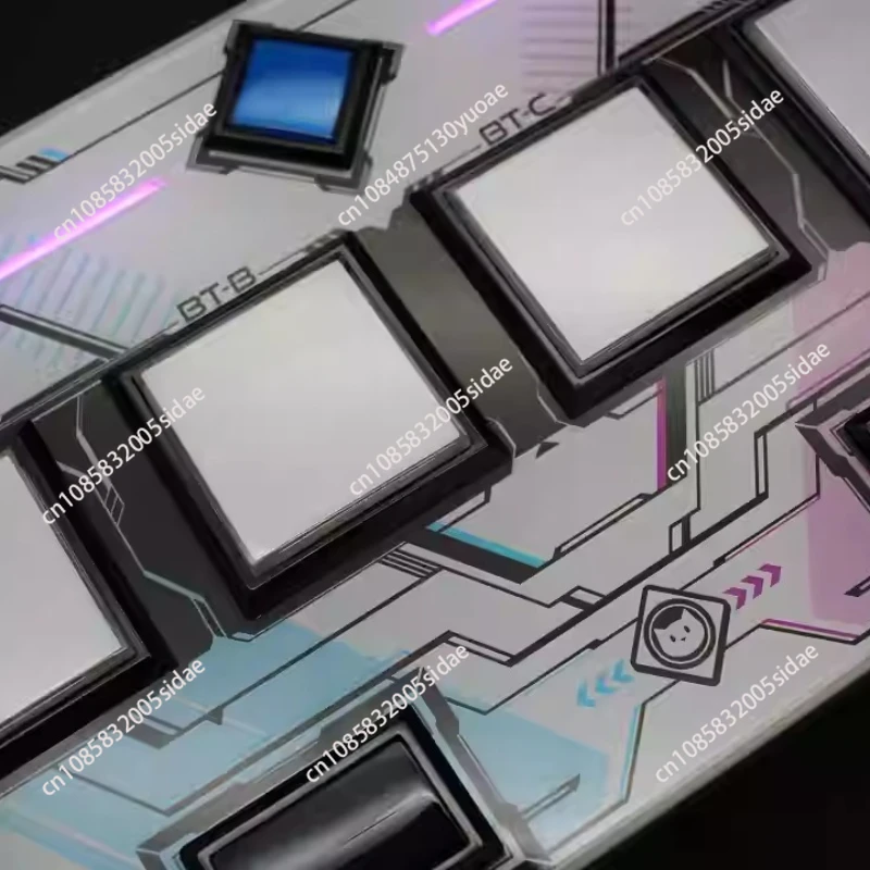 For LITE Sdvx Controller Sdvx Handset Sdvx Source Station Sdvx Youth Version Standard with Lamp RGB Jiadalon Micro Switch