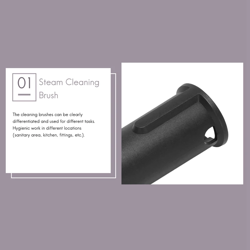 A01M Kepala Nosel Penyiram Sikat Celah Nosel Pembersih Uap untuk KARCHER SC1/SC2/SC3/SC4/SC5 Sikat Nosel Celah Pembersih Uap