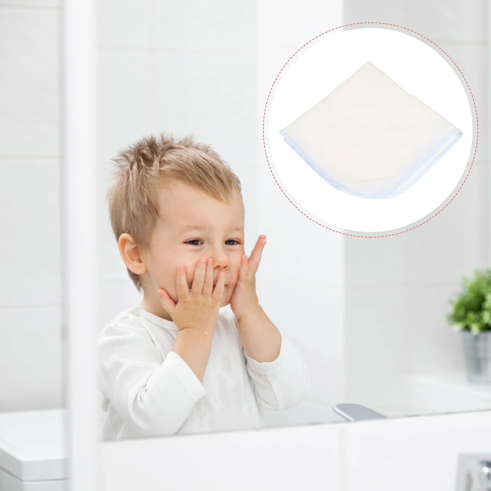 

10pcs Cotton Muslin Baby Towels Super Absorbent Fast Drying Newborn Face Towel Infant Bathing Nursing Care Set