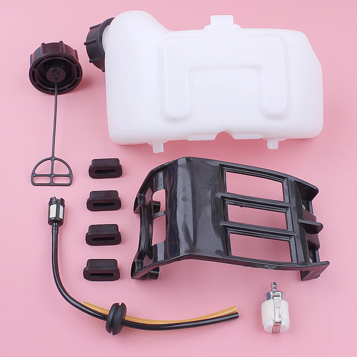 Fuel Tank Guard Cap Filter Line Rubber Mounting Kit For Honda GX35 GX35NT HHT35S Lawn Mower Engine Parts Blower Gasoline mower