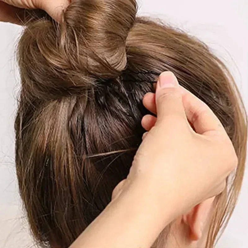 5/6/7 سنتيمتر U-شكل مقاطع الشعر المتموجة بوبي دبوس باريت صالون قبضة الأسود دبابيس الشعر المعدنية DIY بها بنفسك تصفيفة الشعر الزفاف النساء إكسسوارات الشعر #4