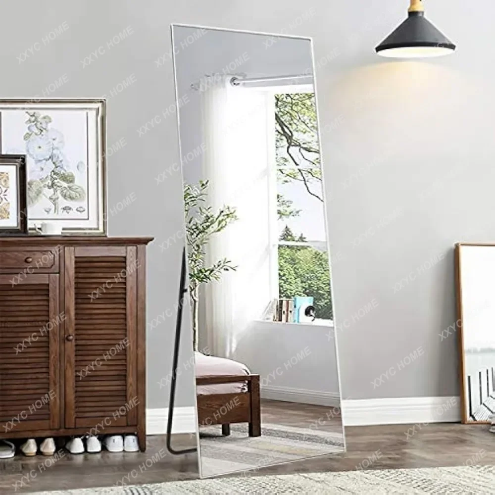 

Full-length Thin Mirror Size 65" X 22" Self-large Full-length Body Mirror for Bedroom Floor and Wall