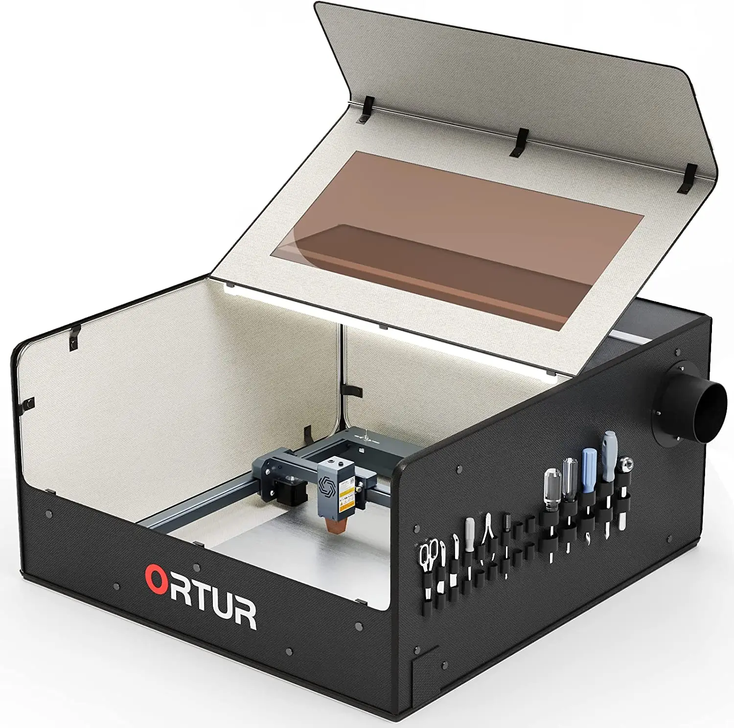 Imagem -03 - Ortur-capa Protetora para Gravação a Laser Máquina Proteção Ocular para Xtool d1 Ortur Master Atomstack a5 Escultura s9