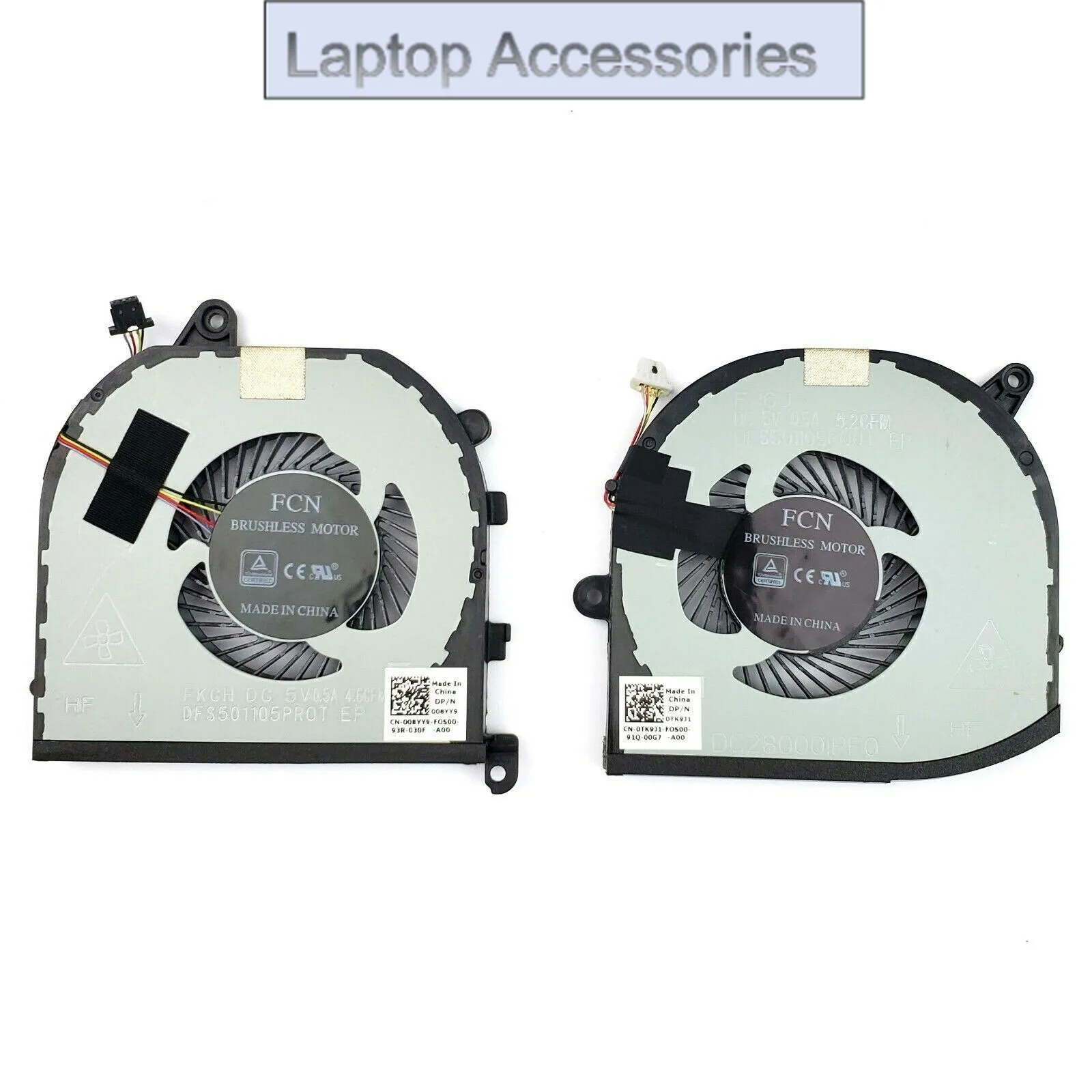 

CH для процессора + графического процессора, охлаждающий вентилятор для ноутбука Dell XPS 15 9570 7590, Precision 5530 P56F002