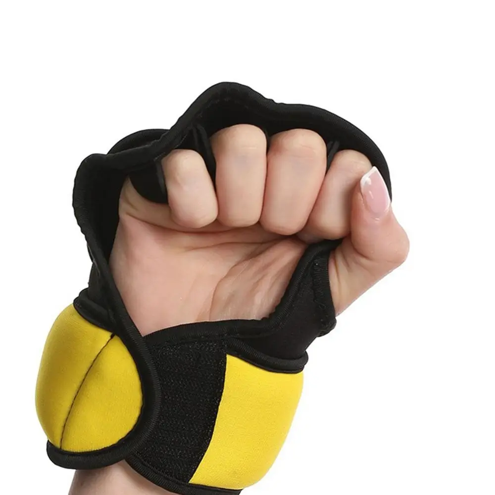 1pair-hand-palm-protector-weight-carrying-gloves-strength-training-soft-sand-wrist-support-weights-weight-bearing-design