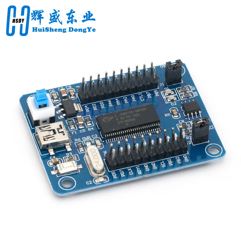 EZ-USB FX2LP CY7C68013A USB Core Board Development Board USB Logic Analyzer With I2C Serial SPI Interface Module Mini USB