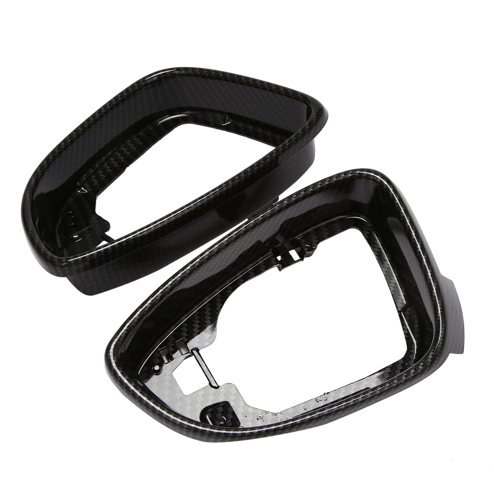 

Car Side Mirror Frame, for Passat B7 CC Jetta MK6 Side Wing Mirror Housing Replacement Trim, Carbon