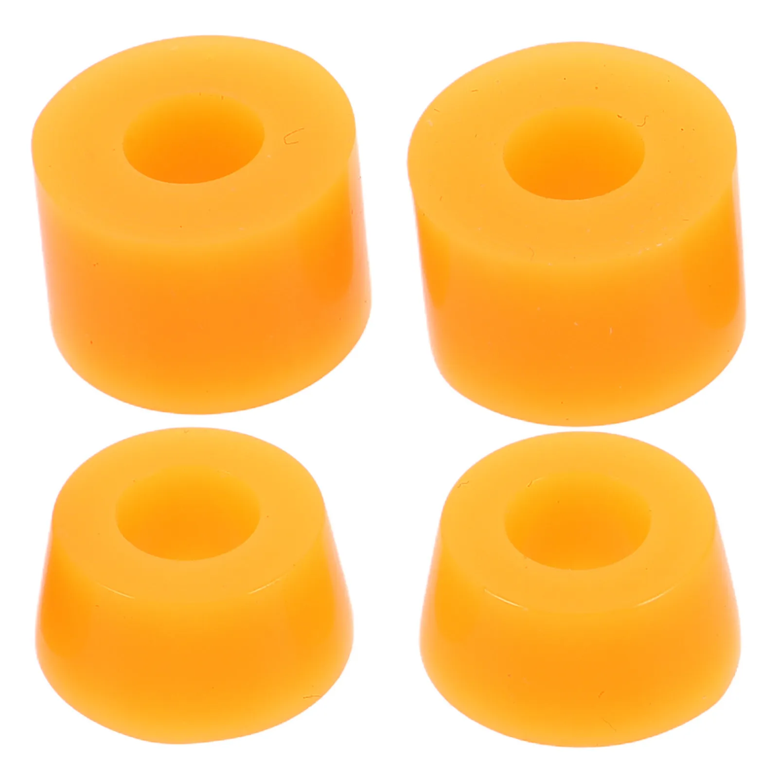 

4pcs Pu Skateboard Shock Absorber Pads High Elastic Riser Pads For Longboard Teens Skating Gear Wheel