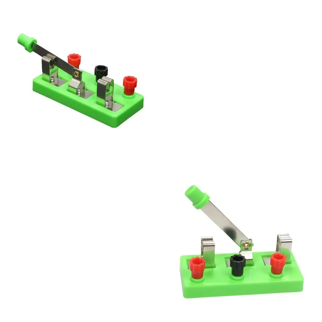 

Scientific Experiment Kits Easy to Use Single Poles Double Throw Switch Physics Experiment Aid STEM Science Toy for Teen