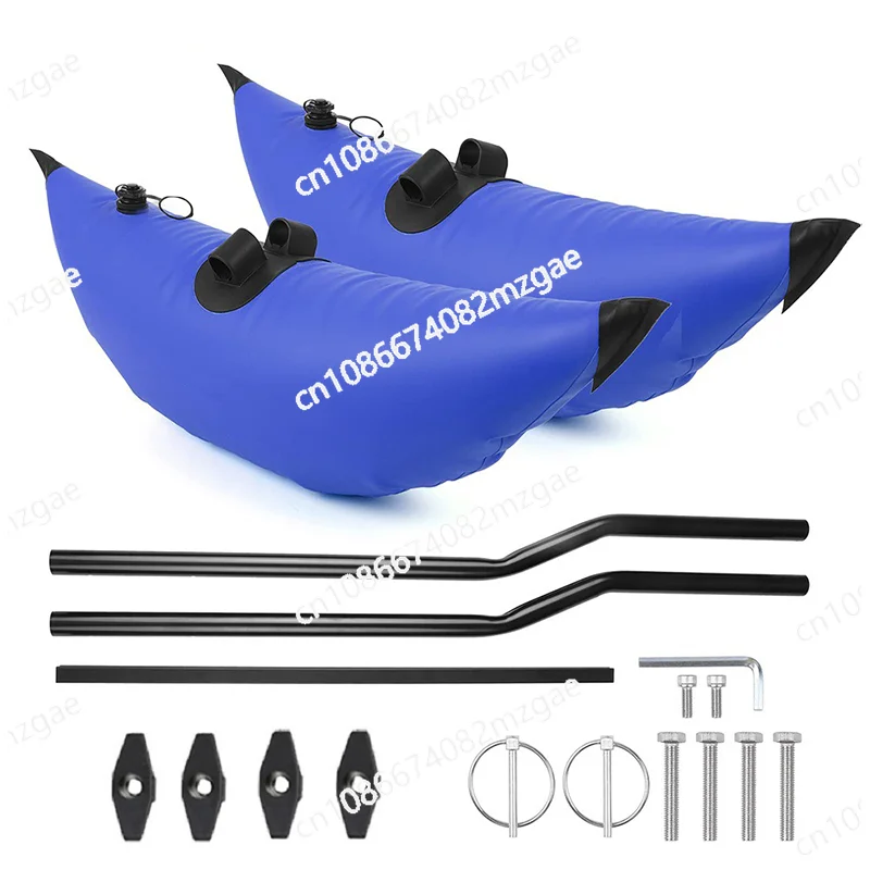 Inflatable Kayak Pontoon for Canoe Reinforcement and Balance Barrel, Universal PVC Roller for Rafting and Water Sports
