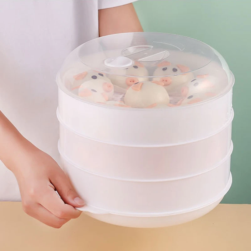 Recipiente especial para cocinar al vapor, utensilio de cocina para microondas, arroz, Bola de masa hervida