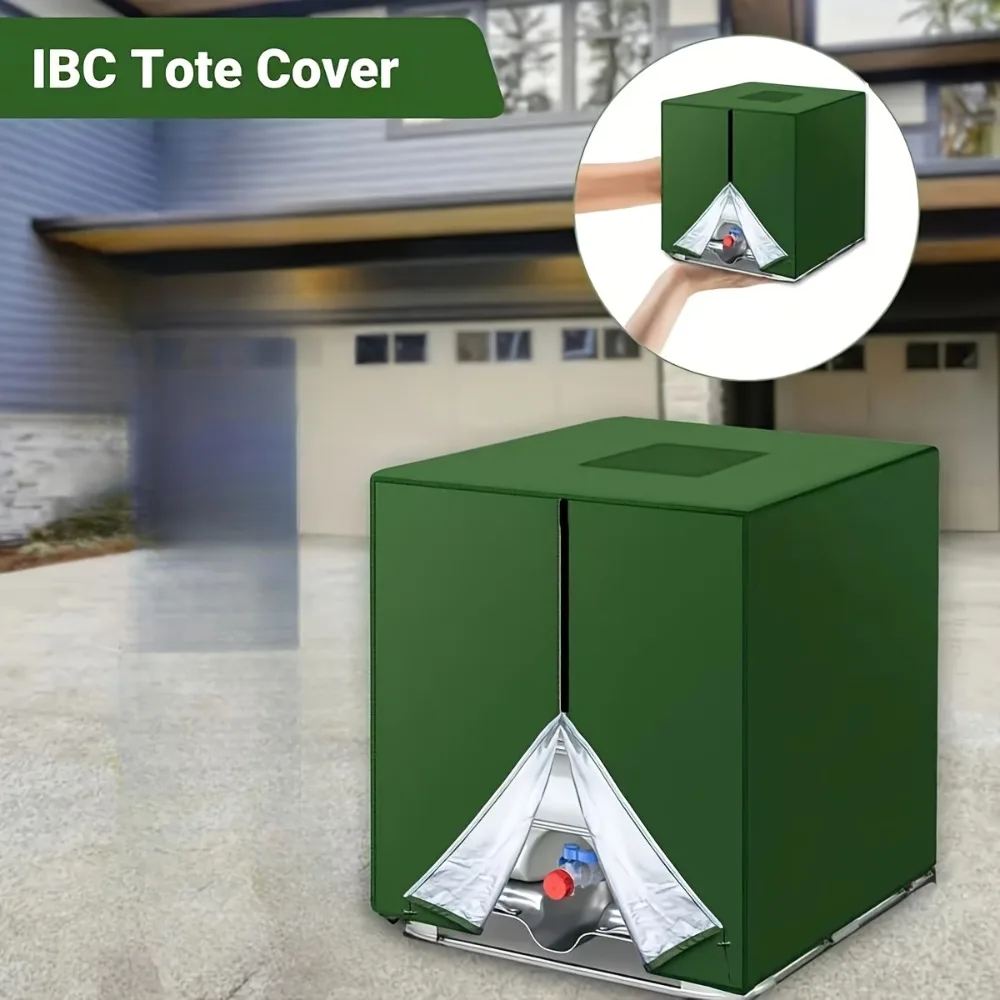 275-gallon IBC tote lid suitable for garden tanks, rain barrels and outdoor storage containers to enhance edge protection