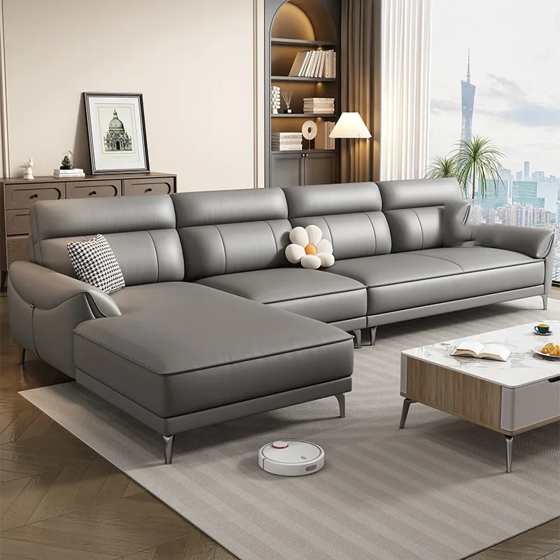 Gray Recliner Living Room Sofas European Italian Modern Daybed Lounges Sofas Lazy Sleeper Nordic Divano Letto Home Furniture