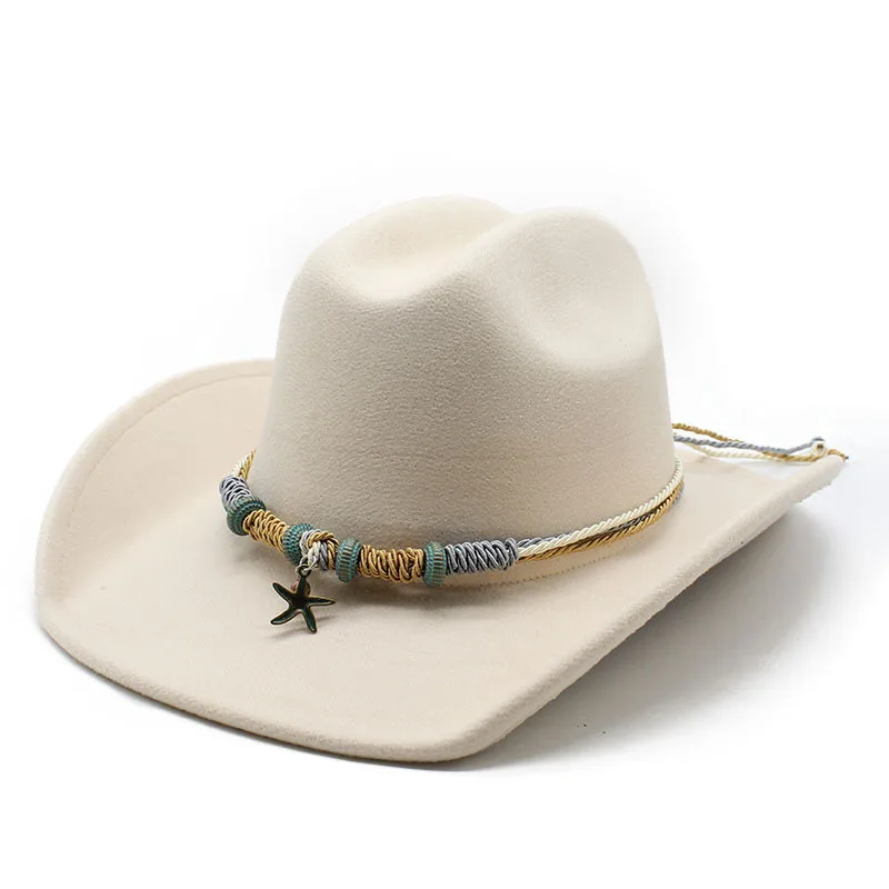 

Men's cowboy hat western cowgirl country hat Golf cap Party jazz top hats Horseback riding elegant men's Women's Beach outing