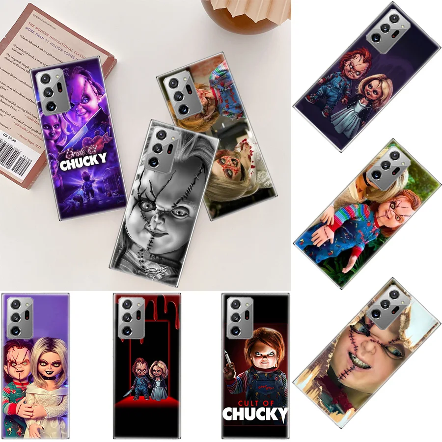 Chucky Doll Horror Movie Phone Case For Galaxy A15 A25 A35 A55 A05S A70S A50S A40 A30 A20E A20S A10 A90 5G J8 J6 J4 Plus F52