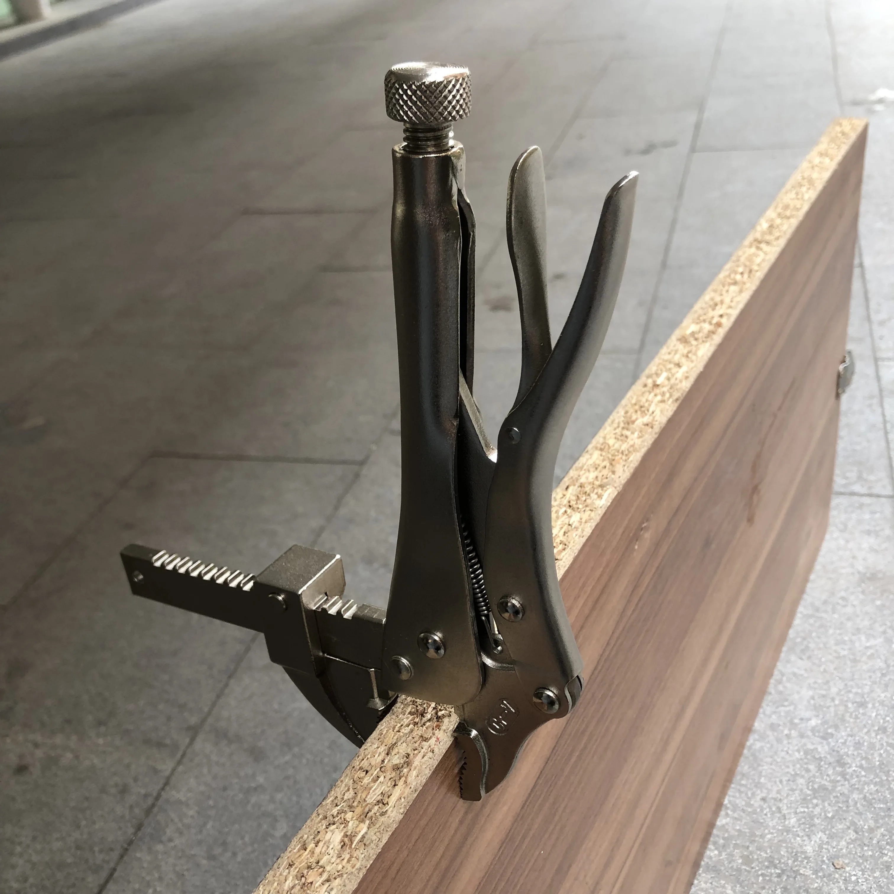 

9 inch Quick Guide Rail Ratchet Clamp Woodworking F Clamp Quick Clamping For MFT and Guide Rail System Hand Tools