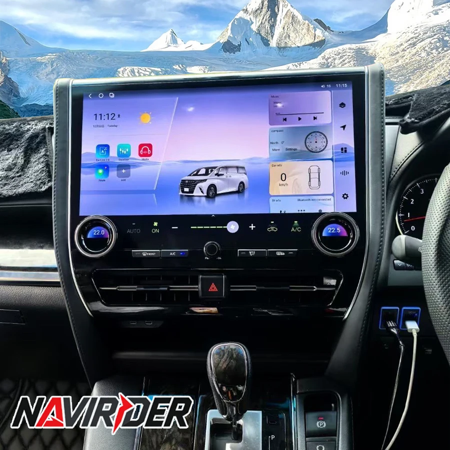 LHD RHD For Toyota Alphard 40 Series All Year 14.6inch Carplay Car Radio Android Auto GPS Navi BT DSP WIFI 4G Multimedia Player