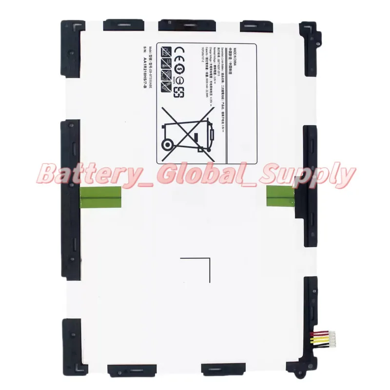 

For EB-BT550ABE A9.7 T550 T555C P555 Battery 3.8V 6000mAh 1 PCS New -