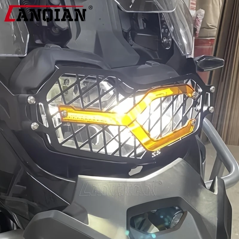

F800GS F900GS Adventure Headlight Guard For BMW F800 GS 800GS GSA900 2024 2025 2026 Motorcycle Headlight Grill Cover Protection