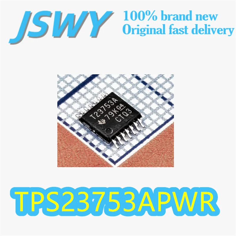 

(10/50 pieces) TPS23753APWR Original Silkscreen: T23753A Package: 14-TSSOP PoE Interface and Isolation Converter Controller
