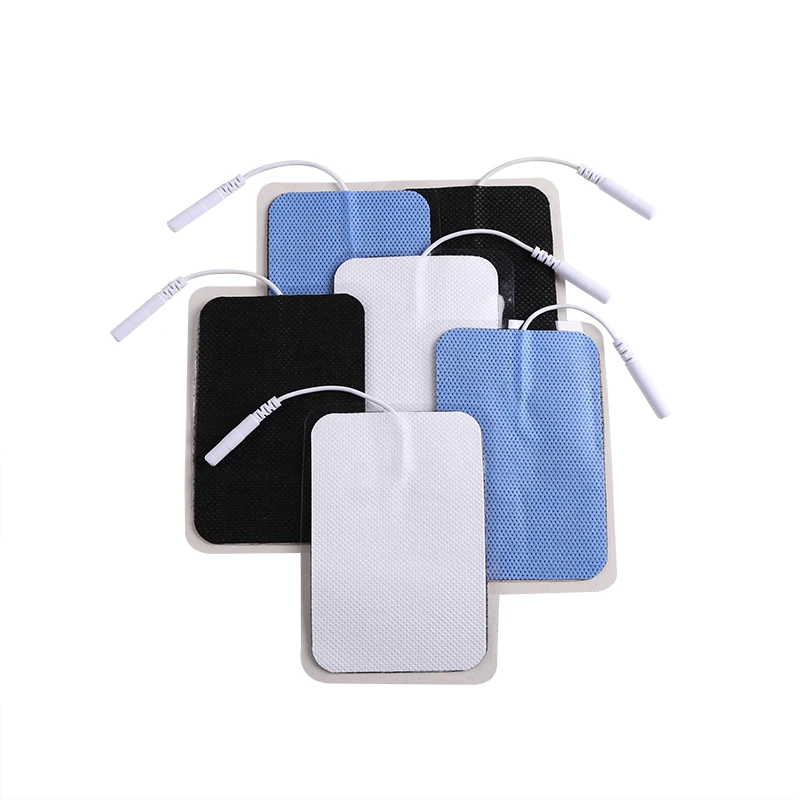 6*9cm Tens Acupuncture Pads with Electrode and Non-woven Material for Electric Stimulator and EMS Massage Accessories