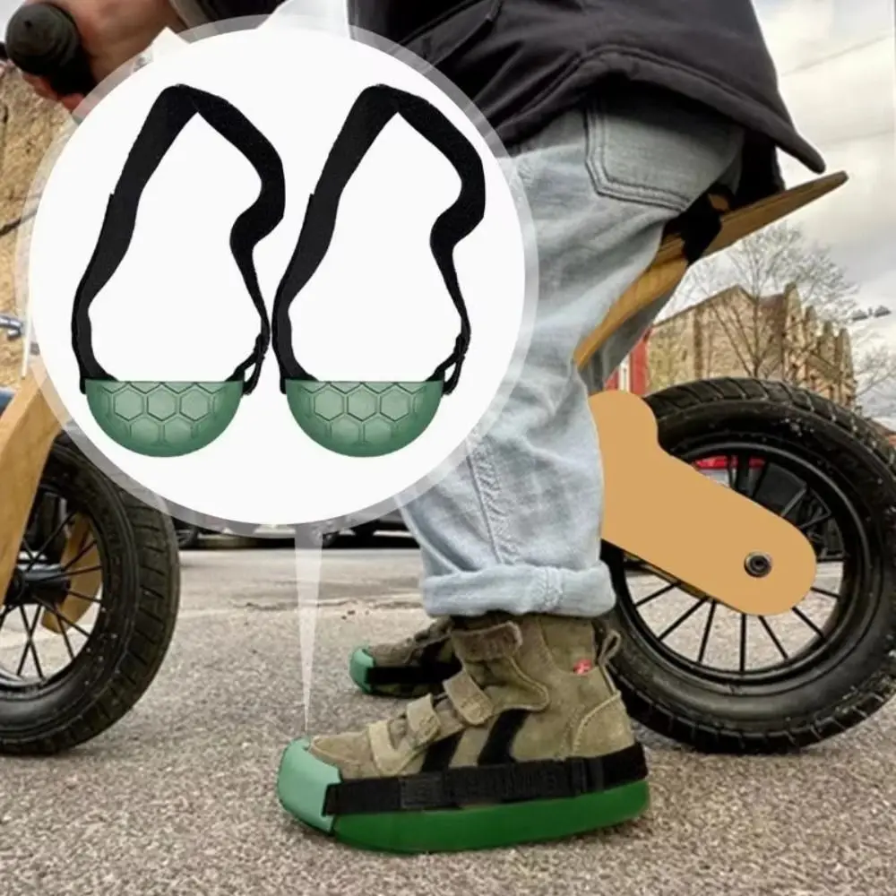 

1 Pair Anti-Slip Shoe Toe Covers Wear-Resistant Protective Sports Shoe Protectors Waterproof Dust-Resistant