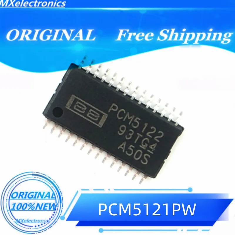 

10pcs~50pcs/LOT NEW100% PCM5121PWR PCM5121PW PCM5121 TSSOP-28 Audio D/A Converter IC