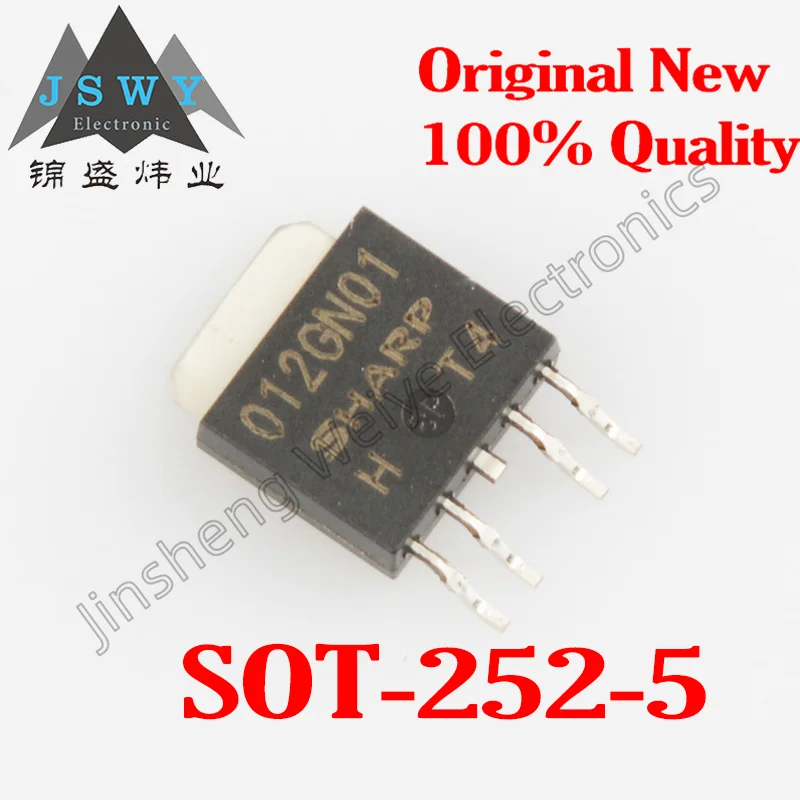 

10/50 pcs PQ012GN01ZPH SOT-252-5 012GN01 PQ012GN01 Low Differential Voltage Regulator Chip New Original Stock Electronic