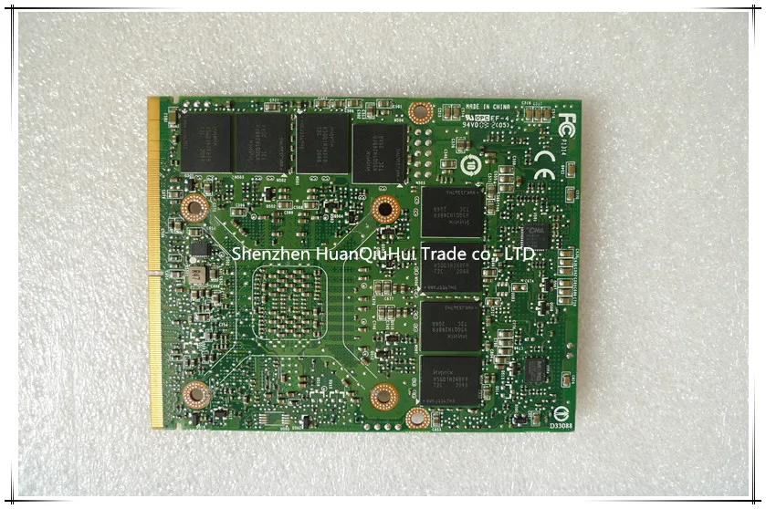 Imagem -03 - Placa de Vídeo Nvidia Geforce Gtx 580m Gtx580m 2gb Gddr5 Mxm 3.0b Placa Gráfica para pc Gamer Iga 17x r2 r3 r4