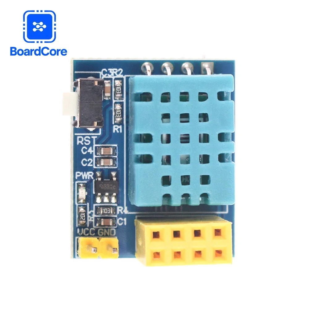 ESP8266 Цифровой датчик температуры и влажности DHT11 DHT22 Интерфейс модуля узла Wi-Fi для метеостанций Обнаружение умного дома
