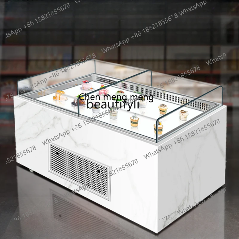 

Open Sandwich Cabinet Slide-Type Cake Counter Dessert Display West Point Refrigerated Fresh Cabinet