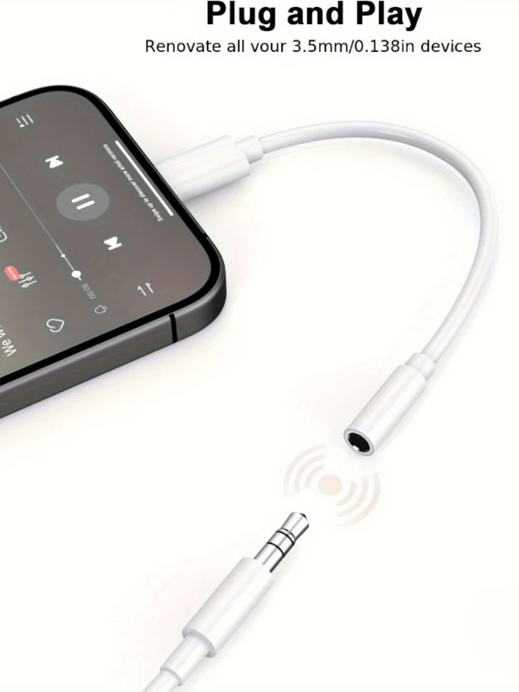 Type C Naar 3.5mm Aux Adapter 3 5 Jack Audio Kabel voor Huawei Xiaomi Redmi POCO Sumsang LG 3.5MM naar 8Pin Aux Adputer voor iPhone - afbeelding 2
