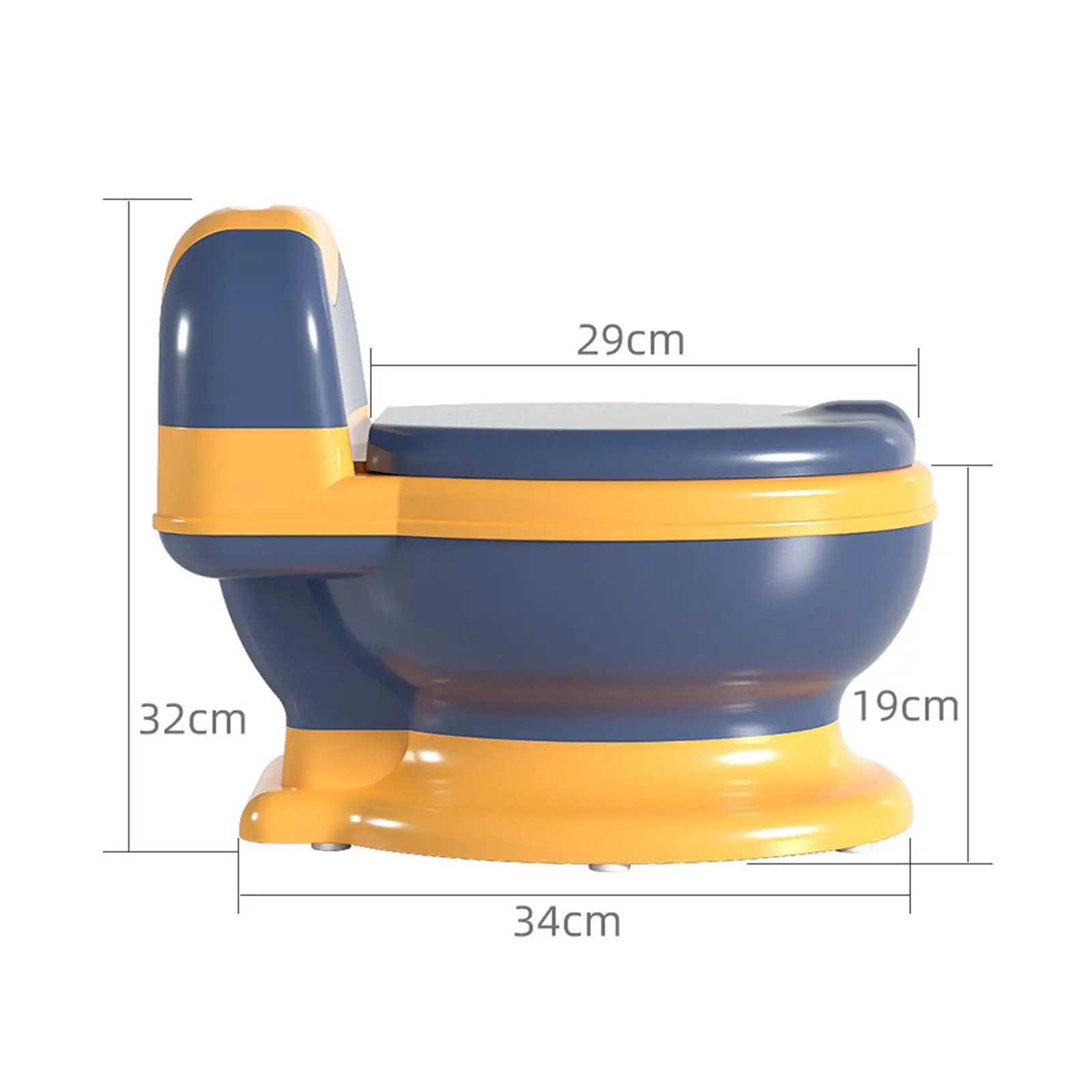 Kids Potty Toilet Training Seat for Boys Girls Removable Baby Potty Chair with Soft PVC Cushion Portable Toddler Toilet