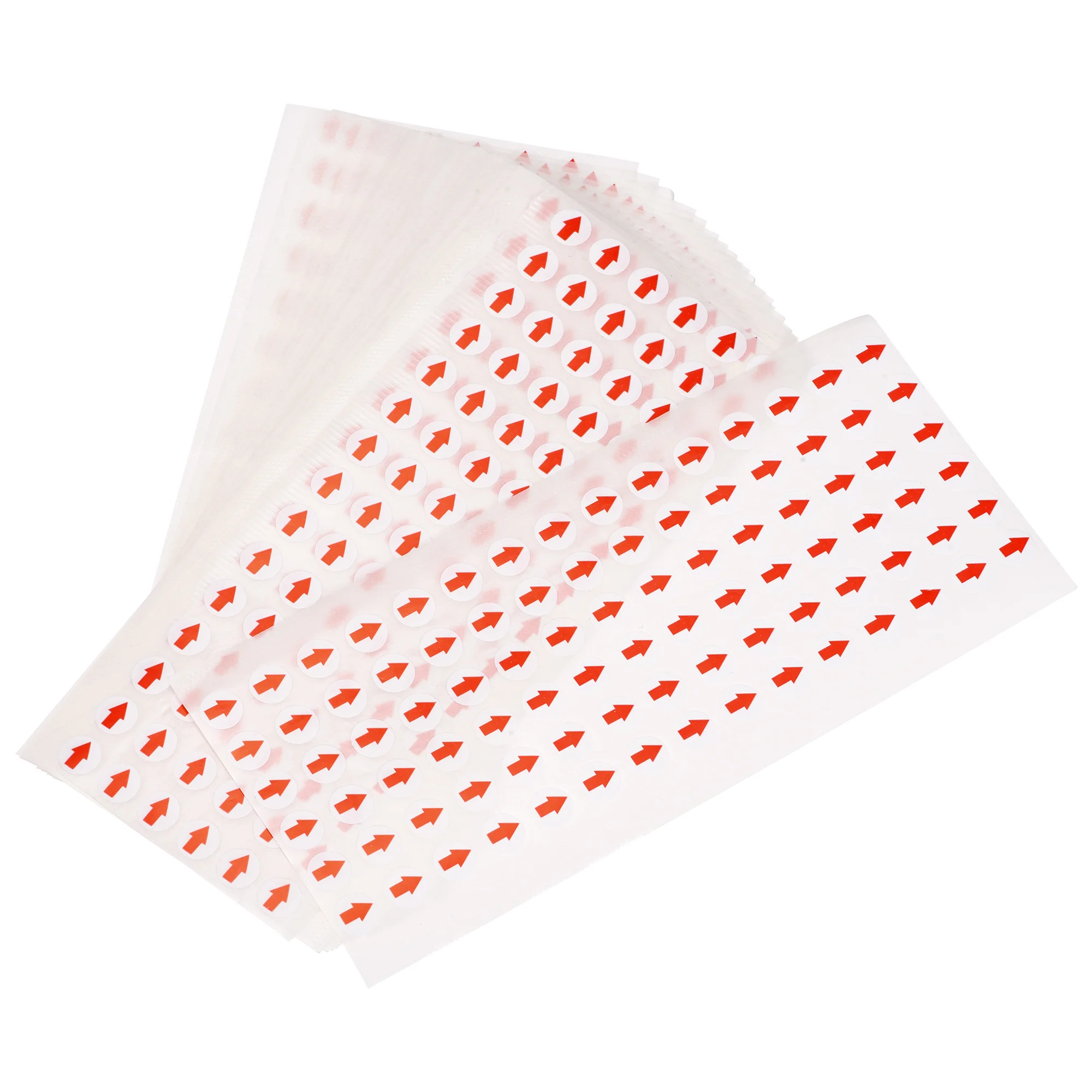 

2000/4000/6000Pcs Adhesive Labels 10mm Red Arrow Self Adhesive Stickers Office School Supplies Labels Marker for Industry Items